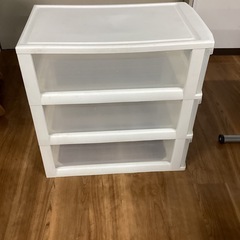 プラ衣装ケース【町田市再生家具】 0614Aの画像