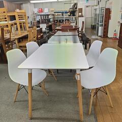 ジモティー見た！で5％OFF！【4人掛けダイニングセット】4人掛...