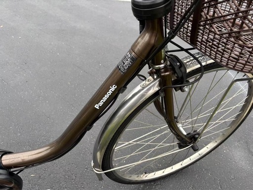 中古Panasonic電動アシスト自転車　13.2Ah4点灯　大阪