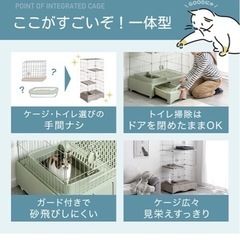 【お問い合わせ中】猫のゲージの画像