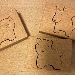 動物 シーソー つみきの画像