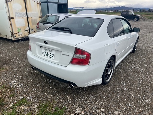 レガシー　B4 ターボマニアル4WD 車検長期R９年3月