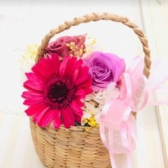 バスケットアレンジ3500円の画像
