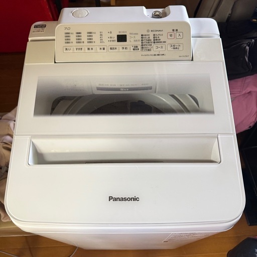 【aさん 受渡し決定】Panasonic 全自動電気洗濯機 製造年数2020年式 7.0kg