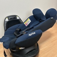 Aprica ディアターン プラス　ネイビー チャイルドシート ISOFIXの画像