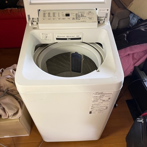 【aさん 受渡し決定】Panasonic 全自動電気洗濯機 製造年数2020年式 7.0kg