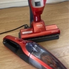 最終価格　HITACHI 充電式　掃除機の画像