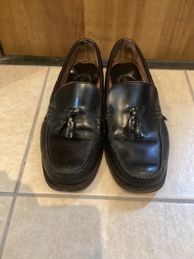 リーガル　黒のタッセルローファー