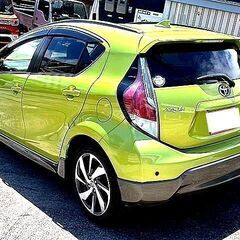 ⭐２８年式★トヨタアクア★ＸーＵＲＢＡＮ⭐トヨタセーフティセンス⭐本土仕入！２年車検・２年保証付き！下取り可能♪の画像