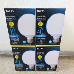 ELPA｜エルパ 電球形蛍光灯 エルパボール ホワイト 4個