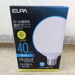 🍎ELPA｜エルパ 電球形蛍光灯 エルパボール ホワイト 4個の画像