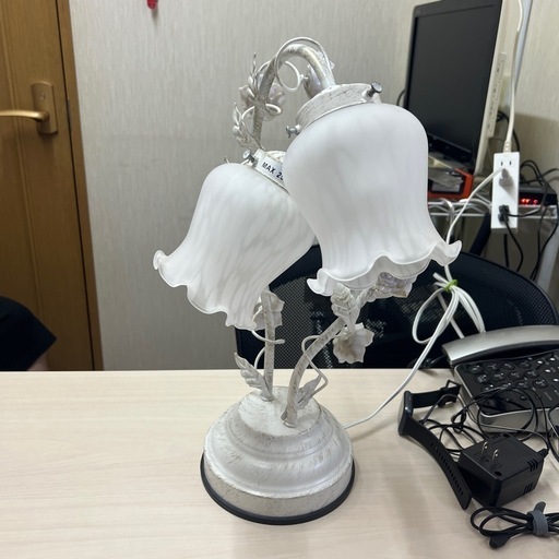 調光機能付き】フラワースタンドライト癒しのインテリア照明