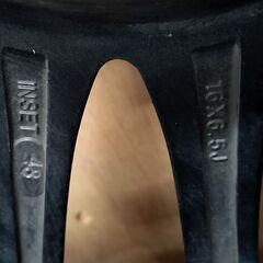 BLIZZAK VRX 165 50 R16 アルミ 16x4.5J SET48 PCD100 5穴 4本セットの画像