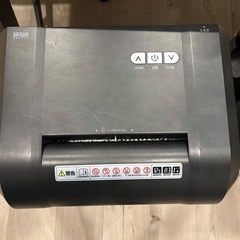 【ジャンク品】超高速細断シュレッダー 0円の画像
