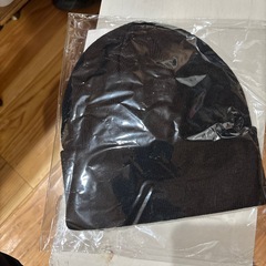 新品未使用品。ブランド「にゅ」ニット帽の画像