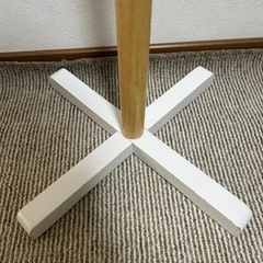 衣類、カバン掛けハンガーポール】の画像