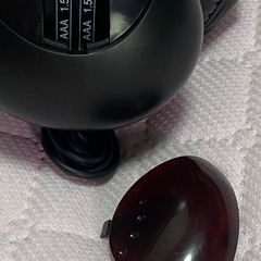 ＦＭラジオ付き　有線ヘッドホン　黒色の画像
