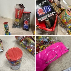 打ち上げ花火＋手持ち花火 まとめセットの画像