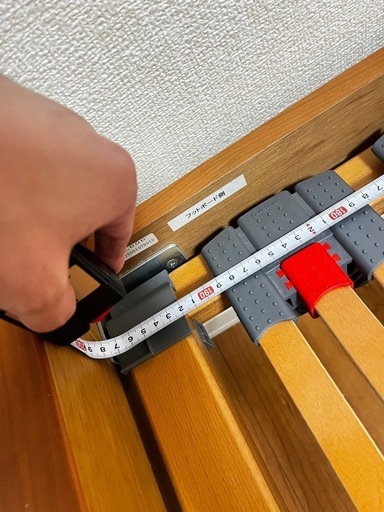 カリモク製ベッド　ウッドベース　シングル