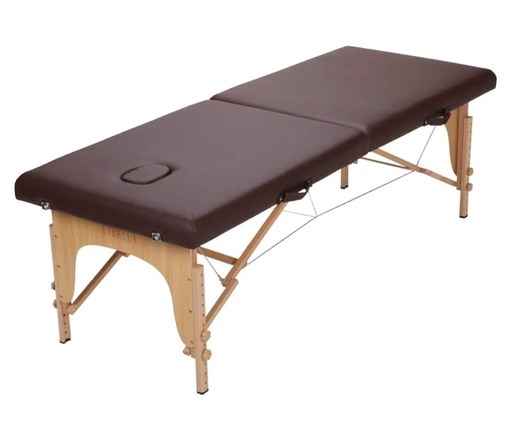 折りたたみ式 マッサージベッド 185×70×51〜83