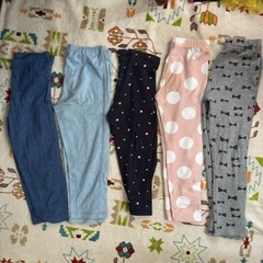 子ども服　サイズ120〜130 9点(上着&ズボン)セット④ の画像