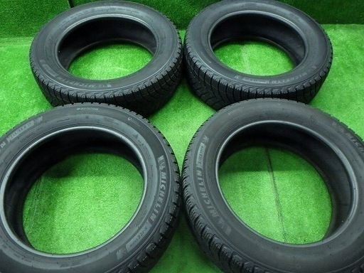 ミシュラン　X-ICE　225/55R17　21年製　4本　Eクラス　アウディA6等　BL240227015　カルテ1643