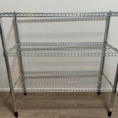 (譲り先決定)IKEA ステンレスラックの画像