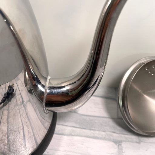 ☆美品☆ ラッセルホブス カフェケトル 細口 電気ケトル Russell Hobbs ステンレス