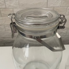 セラーメイト　取手付　密封びん　ガラス瓶　3L & 2L 2個セット　梅酒　瓶　　　清掃済みの画像