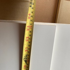 白い合板　２枚の画像
