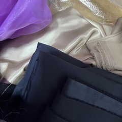 ハギレ　シフォン　オーガンジー　裏地　　　の画像