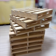 並べてベッドになるスノコの画像