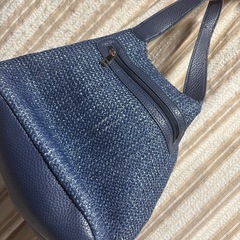 カゴ風バック　中古品の画像