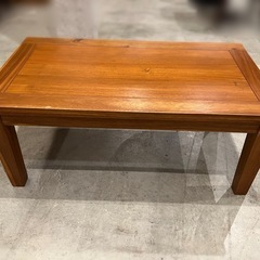 【お取引相手決まりました】木製ローテーブルの画像
