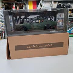 イグニッションモデル LB-WORKS Kenmary 2Door Matte Green 1/18 ケンメリワークス フィギュア ミニカー の画像