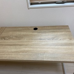 LOWYA  　L字方デスク　サイドラック付きの画像