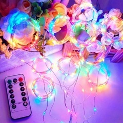 【新品】イルミネーションライト usb カーテンライト 照明
