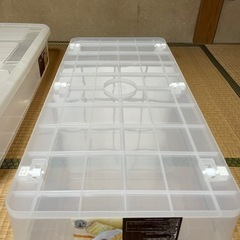衣装ケース ベッド下 キャスター付き ニトリの画像