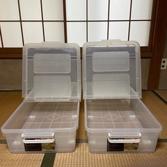 衣装ケース ベッド下 キャスター付き ニトリの画像