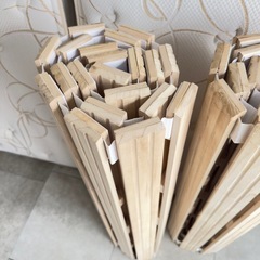 タダであげます！ 購入価格5,999円×2個　シングルすのこ 2個セットの画像