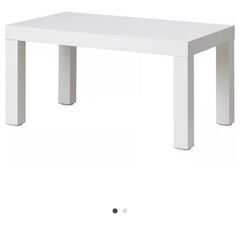 【閉館ホテル特売 客室使用サイドテーブル】IKEA LACK（ラック）コーヒーテーブル ブラック✨在庫処分特価の画像
