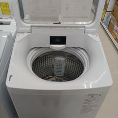 【ドリーム尾浜店】14kg全自動洗濯機PrettePlus 2023年製　AQUA　AQW-VX14N(W)-B　高さ(H)106.9cm× 幅(W)65cm× 奥行(D)63.3cmの画像