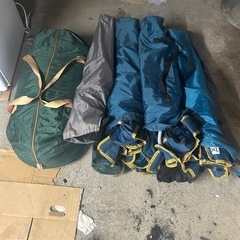 タープ、テント、イス、テーブル