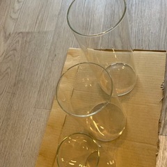 花瓶 キャンドルグラスの画像
