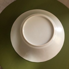 白大皿　　皿　陶磁器　陶器　新品未使用の画像
