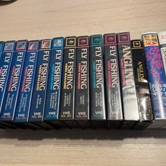 FLY FISHING VHS videos 全14本