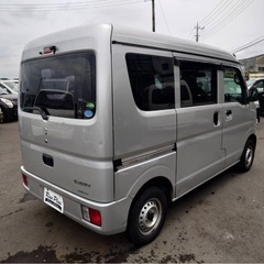 総額35.8万円 スズキ エブリイバン PAハイルーフ 車検2年付き 5AGS セカンド発進 ハイルーフ 集中ドアロック ナビ ETCの画像