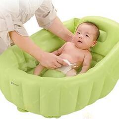 【美品】リッチェル ふかふかベビーバス