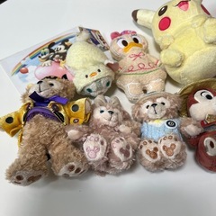 ディズニー　ぬいぐるみまとめの画像