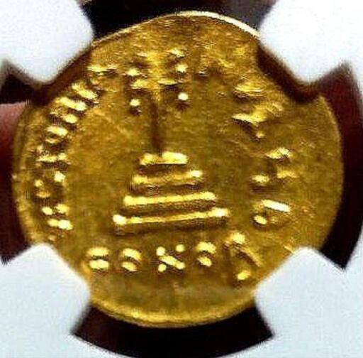 NGC 鑑定済 ヘラクリウス コンスタンティノス MS 4/5 3/5 東